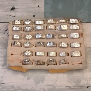 Lot of Men’s Fashion Rings